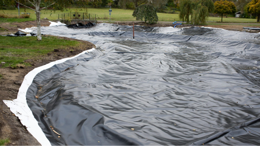 pond construction